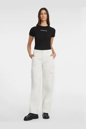 Guess Pantalone Chino Cargo Da Donna