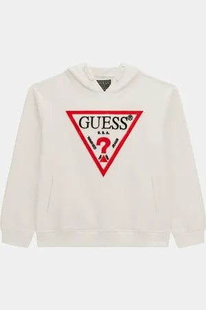 Guess Felpa Logo Triangolo Frontale