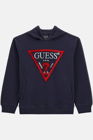 Guess Felpa Logo Triangolo Frontale