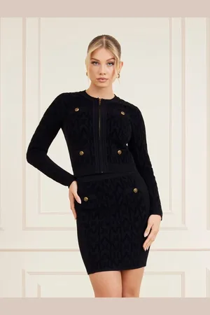 Guess Cardigan Monogramma Marciano