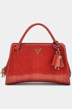 Guess Georgina Borsa A Mano Stampa Pitone