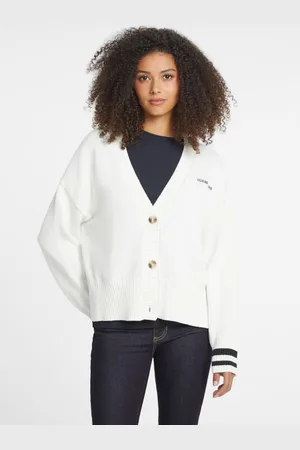 Guess Cardigan Varsity Logo Ricamato