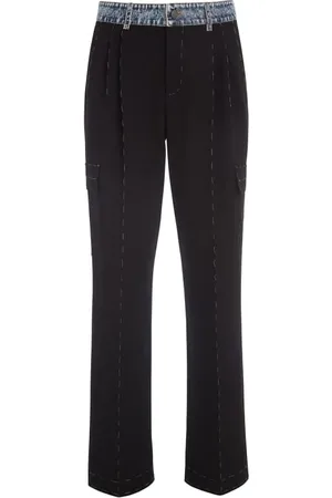 Guess Pantalone Straight A Vita Alta