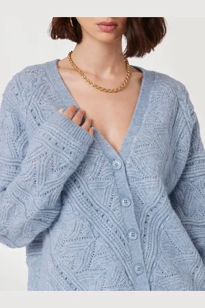 Guess Cardigan In Misto Lana Di Alpaca