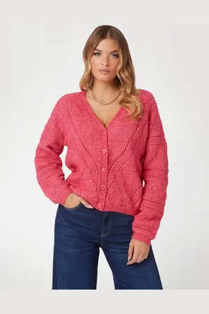 Guess Cardigan In Misto Lana Di Alpaca