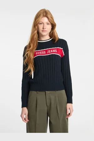 Guess Maglione Girocollo A Costine
