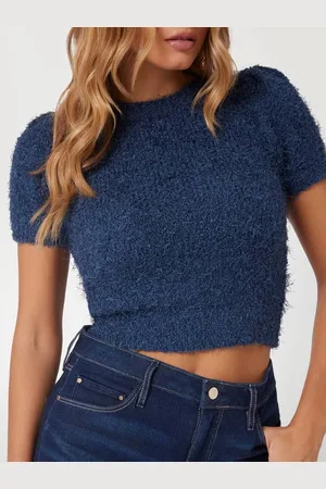 Guess Maglione Cropped Bouclé