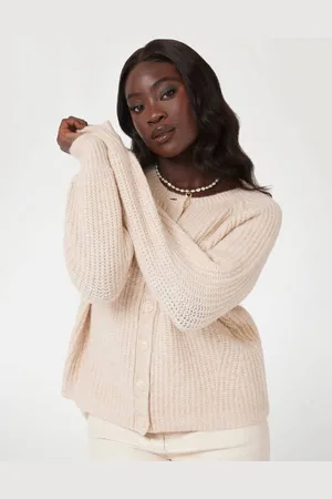 Guess Cardigan In Misto Lana Di Alpaca A Costine