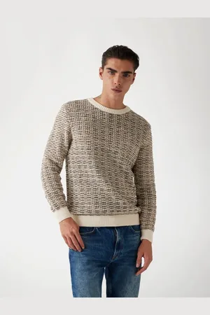Guess Maglione Con Motivo Testurizzato