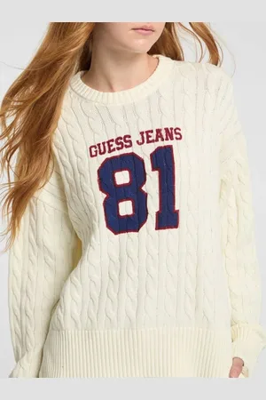 Guess Maglione Girocollo A Trecce 81