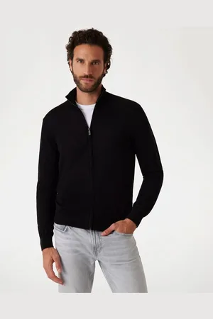Guess Cardigan Con Zip In Lana