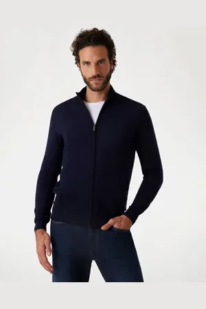 Guess Cardigan Con Zip In Lana
