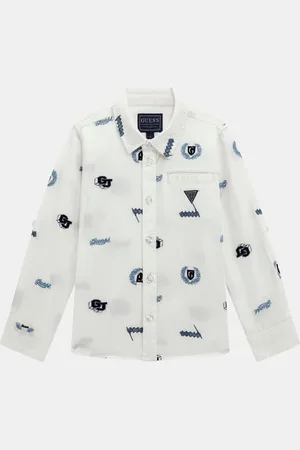 Guess Camicia Con Stampa