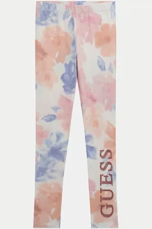 Guess Leggings Con Stampa Floreale
