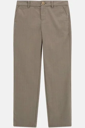 Guess Pantaloni Chino In Misto Viscosa.