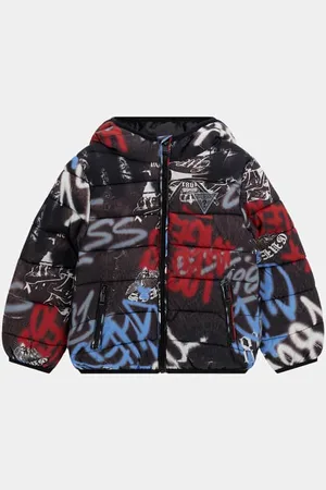 Guess Piumino Stampa All Over