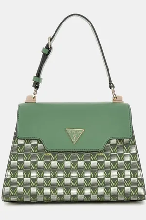 Guess Borsa A Mano G Wave Stampa Geometrica