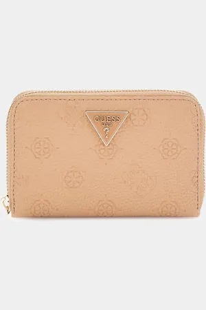 Guess Mini Portafoglio Cresidia 4G Logo Peony