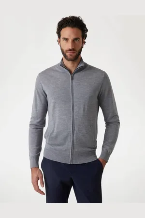 Guess Cardigan Con Zip In Lana