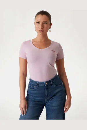 Guess T-Shirt Stretch Logo Triangolo Piccolo