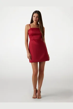 Guess Mini Abito Bodycon In Raso