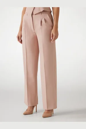 Guess Pantalone Wide Leg A Vita Alta