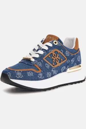 Guess Runner Koyaa Denim 4G Logo Peony