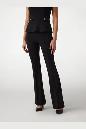 Guess Pantalone Svasato A Vita Alta