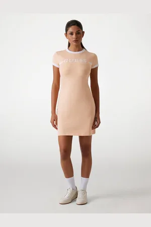 Guess Mini Abito Bodycon A Costine
