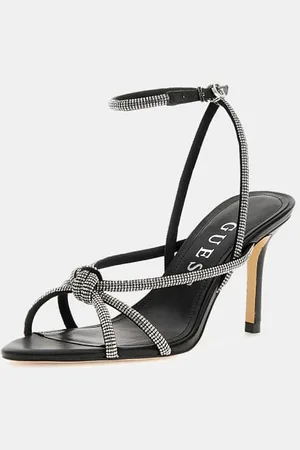Guess Sandalo Merlot Misto Pelle Strass