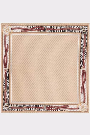 Guess Foulard Zamira Animalier 4G Logo