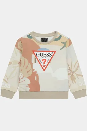 Guess Felpa Con Stampa