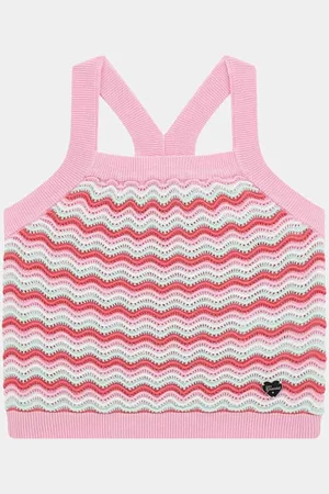 Guess Canottiera In Maglia A Costine