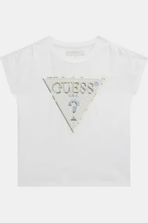 Guess T-Shirt Logo Paillettes