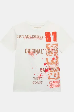 Guess T-Shirt Logo Ricamo
