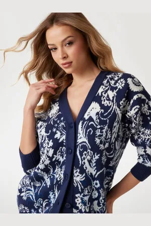 Guess Cardigan In Maglia Jacquard