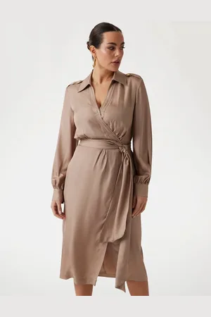 Guess Abito Midi A Portafoglio Marciano