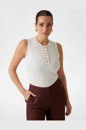 Guess Top In Maglia A Costine Marciano