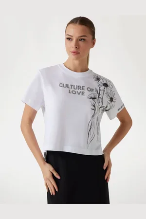 Guess T-Shirt Stampa Frontale
