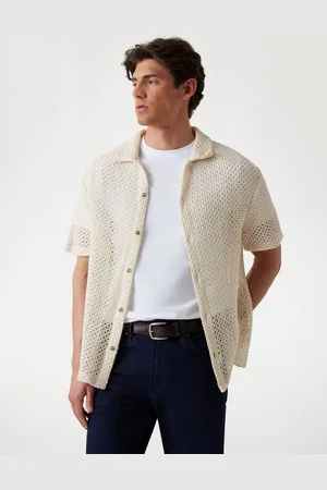 Guess Camicia In Maglia Traforata
