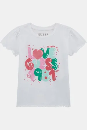 Guess T-Shirt Stampa Frontale
