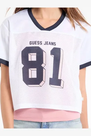 Guess T-Shirt In Rete Boxy