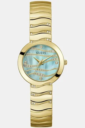 Guess Orologio Analogico Con Cristalli 30 Mm
