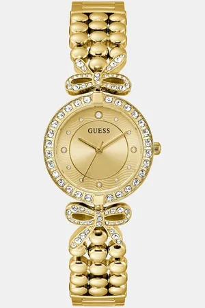 Guess Orologio Analogico Con Cristalli 30 Mm