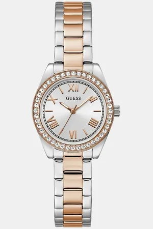 Guess Orologio Analogico Con Cristalli 30 Mm