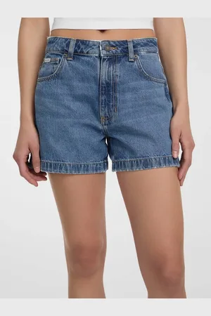 Guess Shorts In Denim Modello Mom