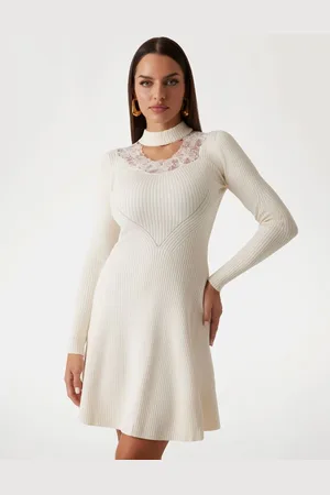 Guess Mini Abito A Costine Marciano
