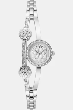 Guess Orologio Analogico Con Dettaglio Floreale