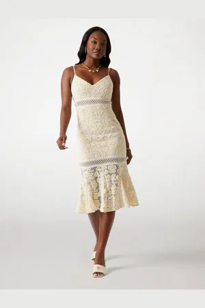 Guess Vestito Midi In Pizzo