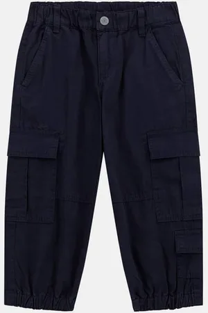 Guess Pantaloni Cargo In Popeline
